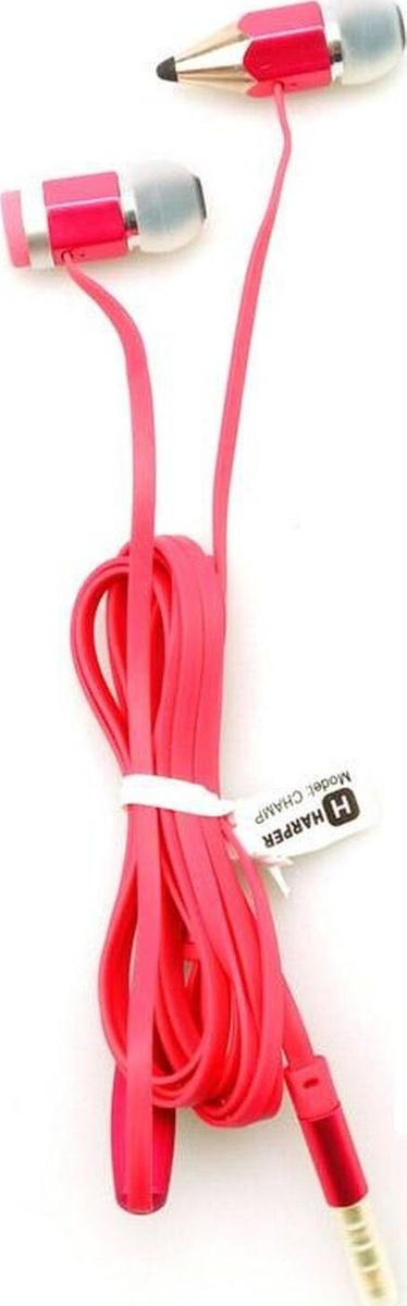 

Проводные наушники HARPER HV-608 Red, HV-608