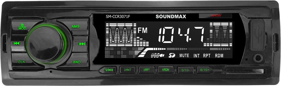 

Автомагнитола Soundmax SM-CCR3071F черный, SM-CCR3071F
