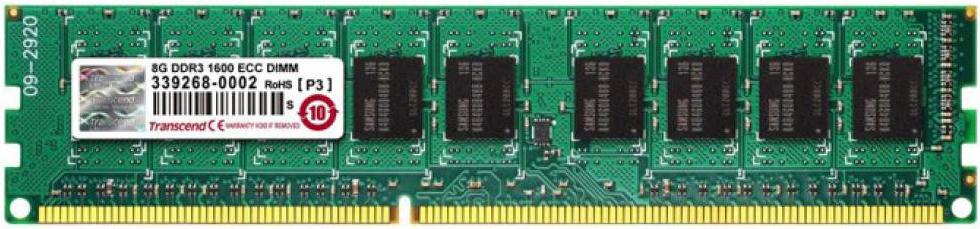 

Оперативная память Transcend 8GB 1600MHz DDR3L ECC DIMM [TS1GLK72W6H], Оперативная память Transcend 8GB DDR3 PC3-12800 (TS1GLK72W6H)