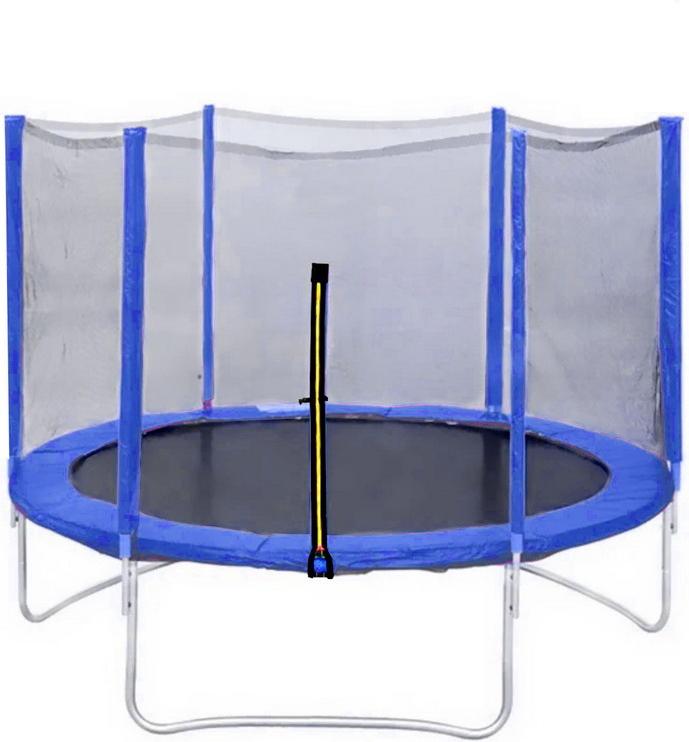 

Батут DFC Trampoline Fitness 10ft наружн.сетка синий [10FT-TR-B], Trampoline Fitness 10ft наружн.сетка