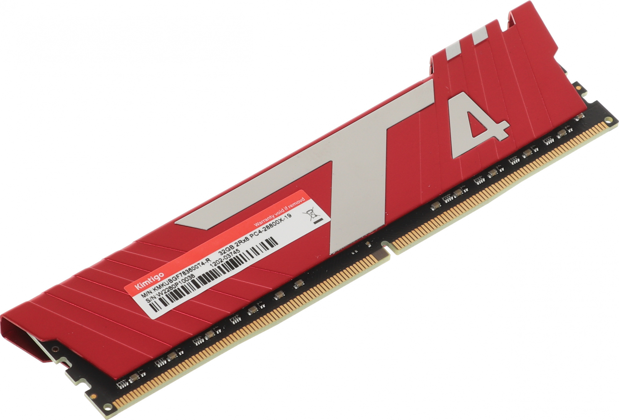 

Оперативная память Kimtigo DDR4 32Gb 3600MHz KMKUBGF783600T4-R