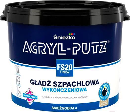 

Шпатлевка Sniezka Acryl Putz FS20 Finish 17кг, шпатлевка Sniezka Acryl Putz FS20 Finish 17кг