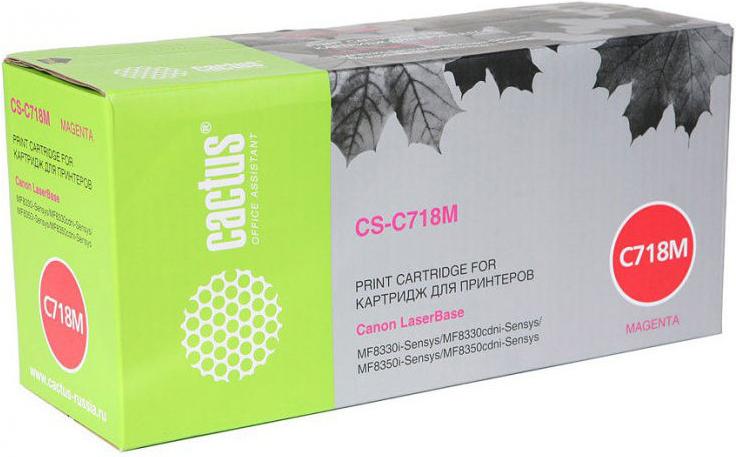 

Картридж Cactus CS-C718M, CS-C718M