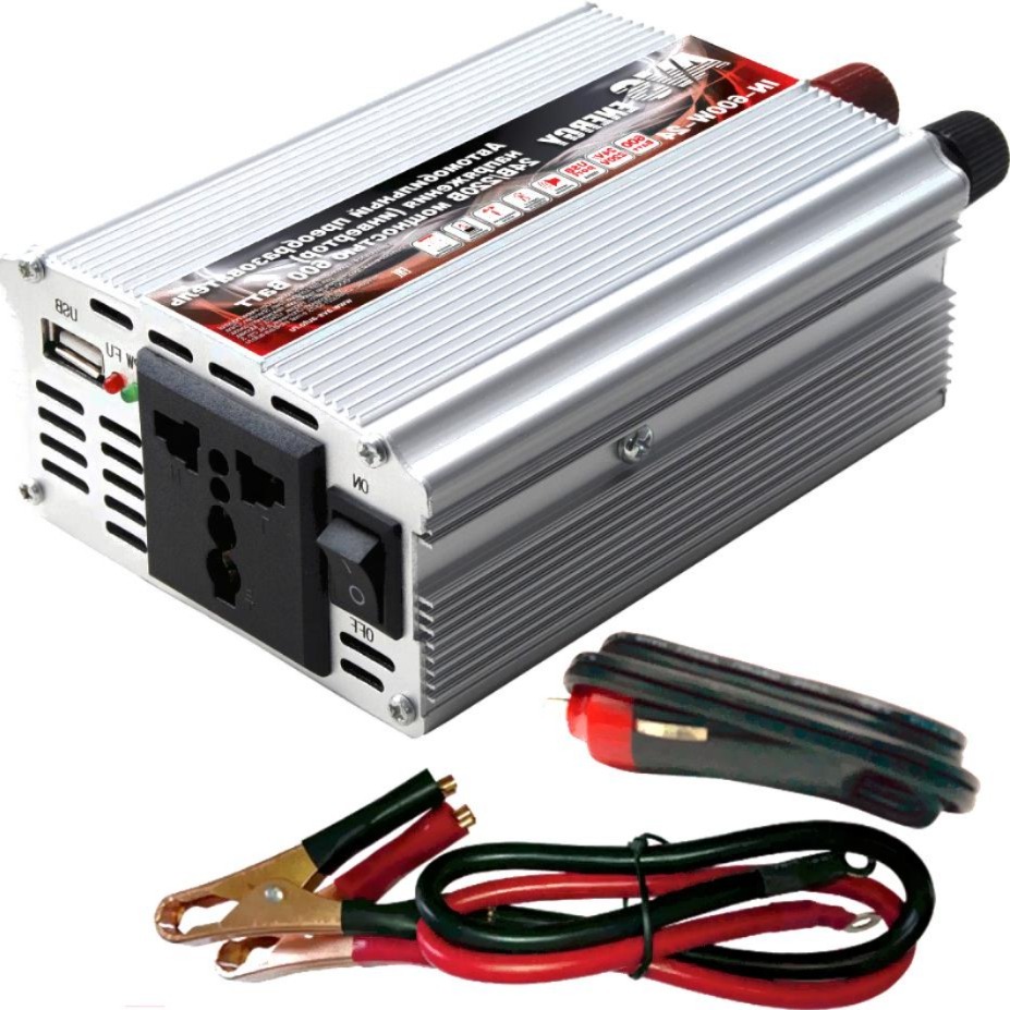 

Автомобильный инвертор AVS 24/220V [IN600W24], Автомобильный инвертор AVS 24/220V IN600W24