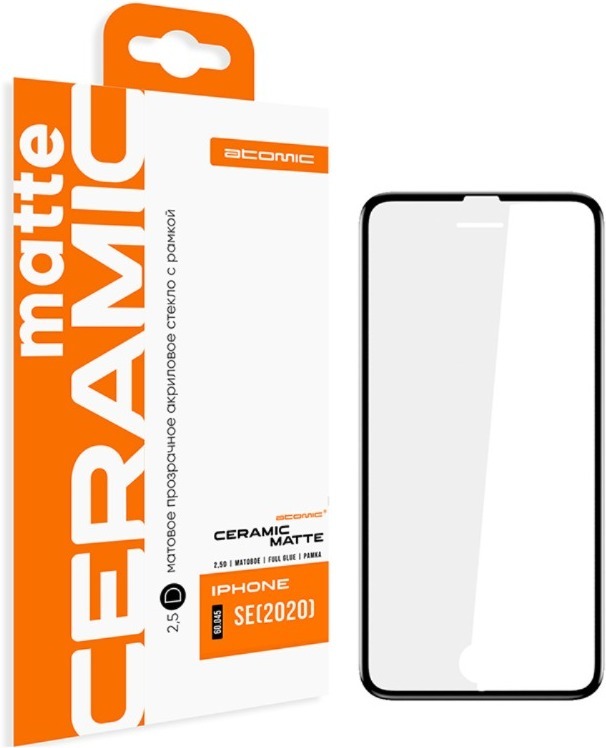 

Защитное стекло Atomic PMMA 2.5D для Iphone 12 mini [60.116], Защитное стекло Atomic PMMA 2.5D для Iphone 12 mini 60.116