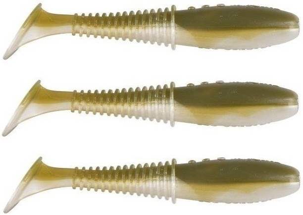 

Приманка силиконовая Dragon Invader Pro 3.5/8,5 см 3шт (IV35D-01-200)