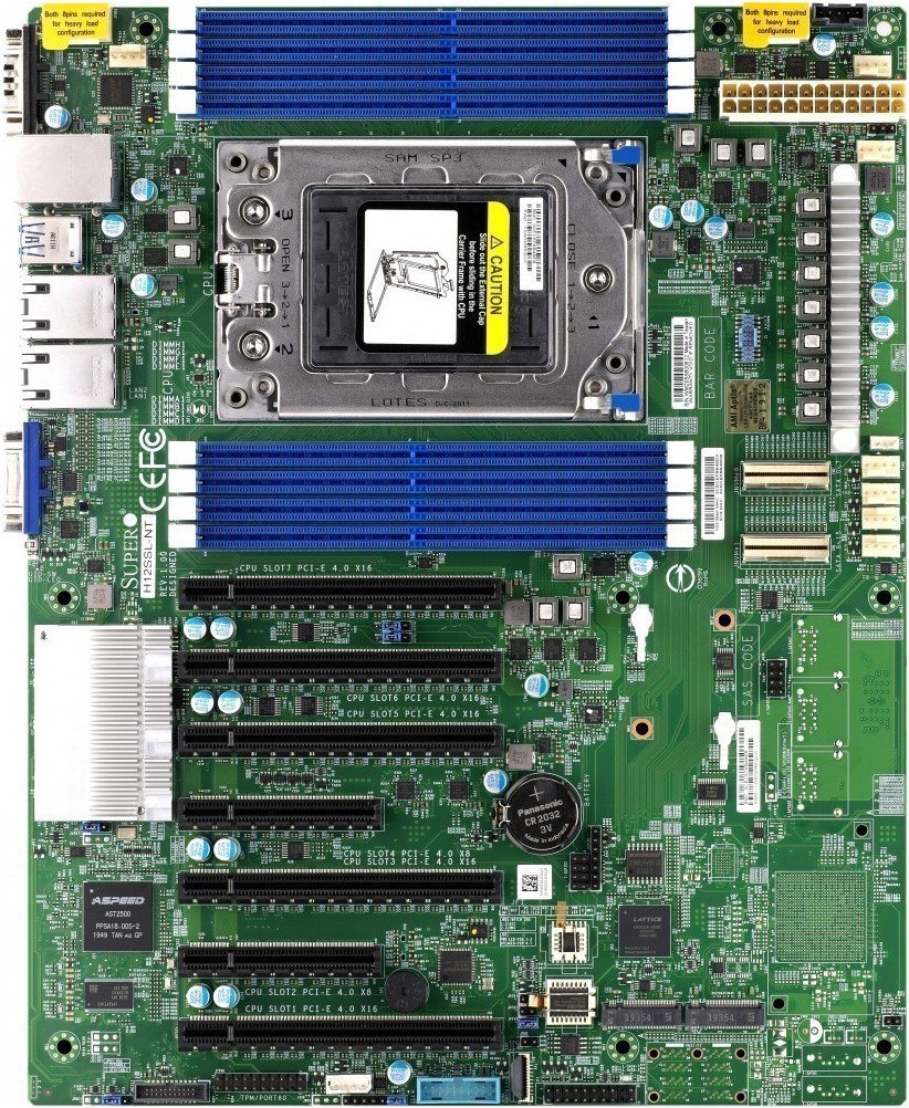 

Материнская плата Supermicro MBD-H12SSL-NT-O