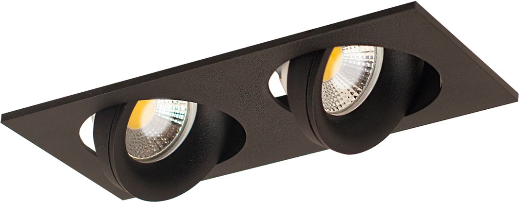 

Встраиваемый точечный светильник Donolux DL18412/02TSQ Black