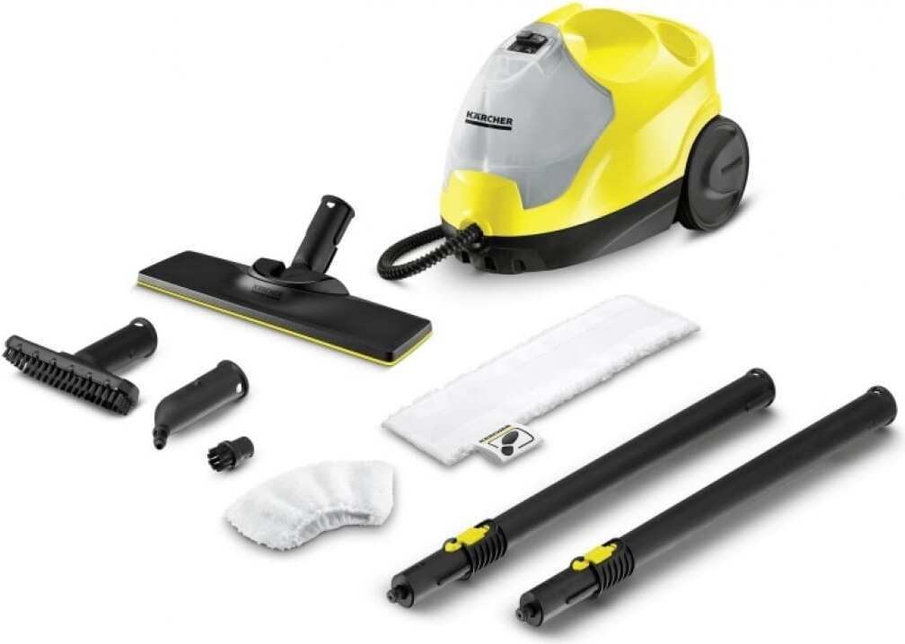 

Пароочиститель Karcher SC 4 Deluxe EasyFix желтый (1.513-260.0)