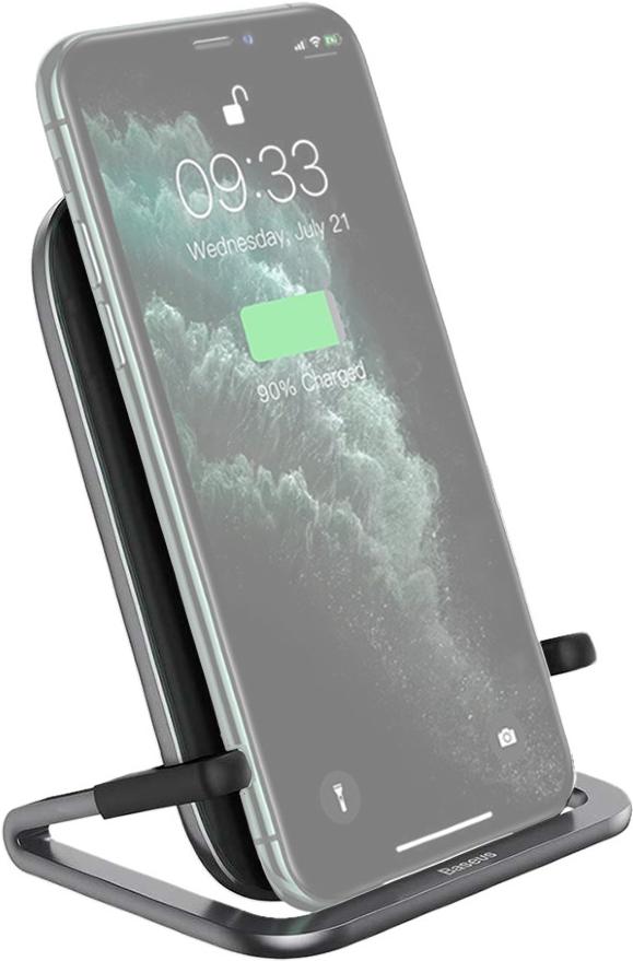 

Беспроводное зарядное устройство Baseus Rib Horizontal and Vertical беспроводная зарядка 15W черный черный [WXPG-01], Rib Horizontal and Vertical беспроводная зарядка 15W черный