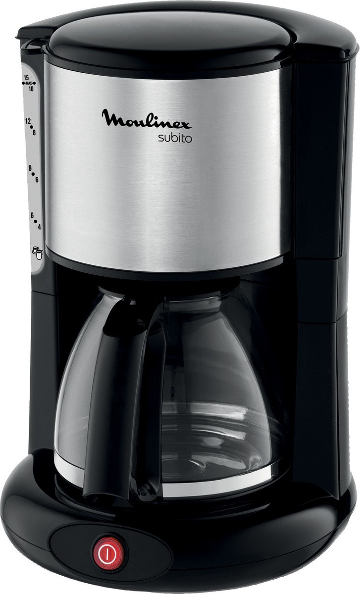 

Кофеварка Moulinex FG360830, Кофеварка капельная Moulinex FG360830 1000Вт черный (7211001550)