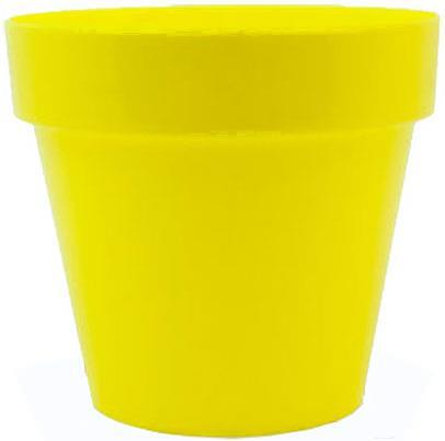 

Кашпо, горшок для растений BergHOFF Crystal желтый, Горшок BigPlast Crystal 35264 желтый