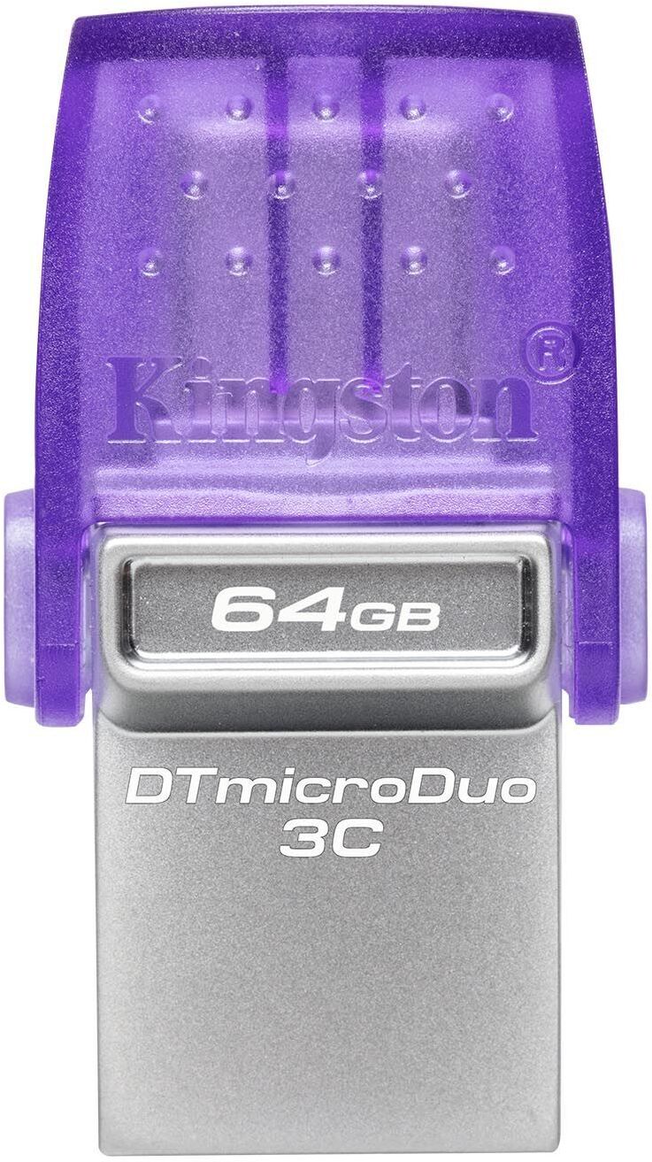 

Флеш-диск Kingston DataTraveler microDuo 3C G3 64GB (DTDUO3CG3/64GB)