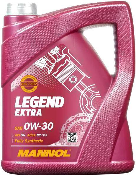 

Моторное масло Mannol Legend Extra 0W-30 SN C2/C3 5л