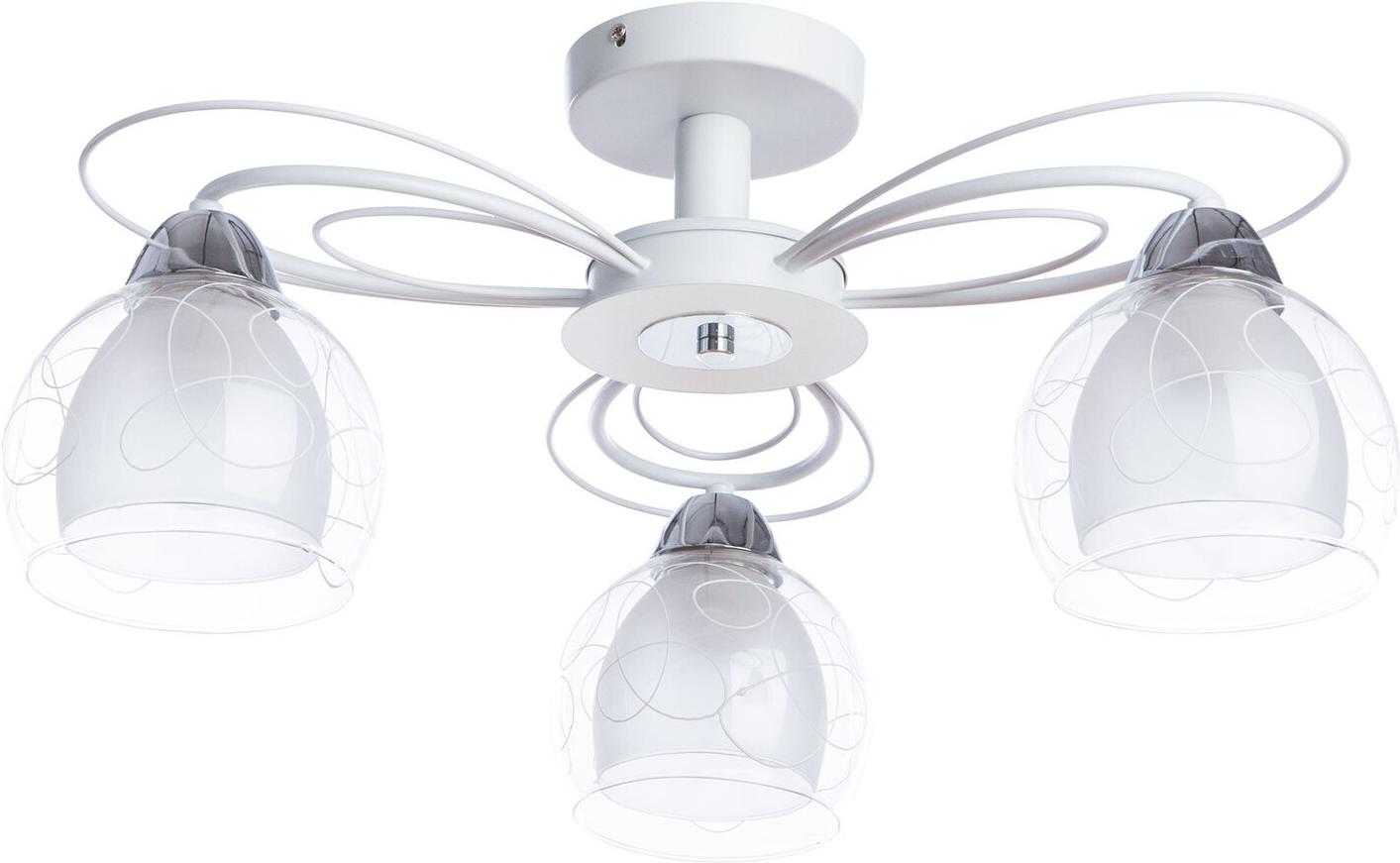 

ARTE Lamp A7585PL-3WH, Накладная люстра Arte Lamp A7585PL-3WH