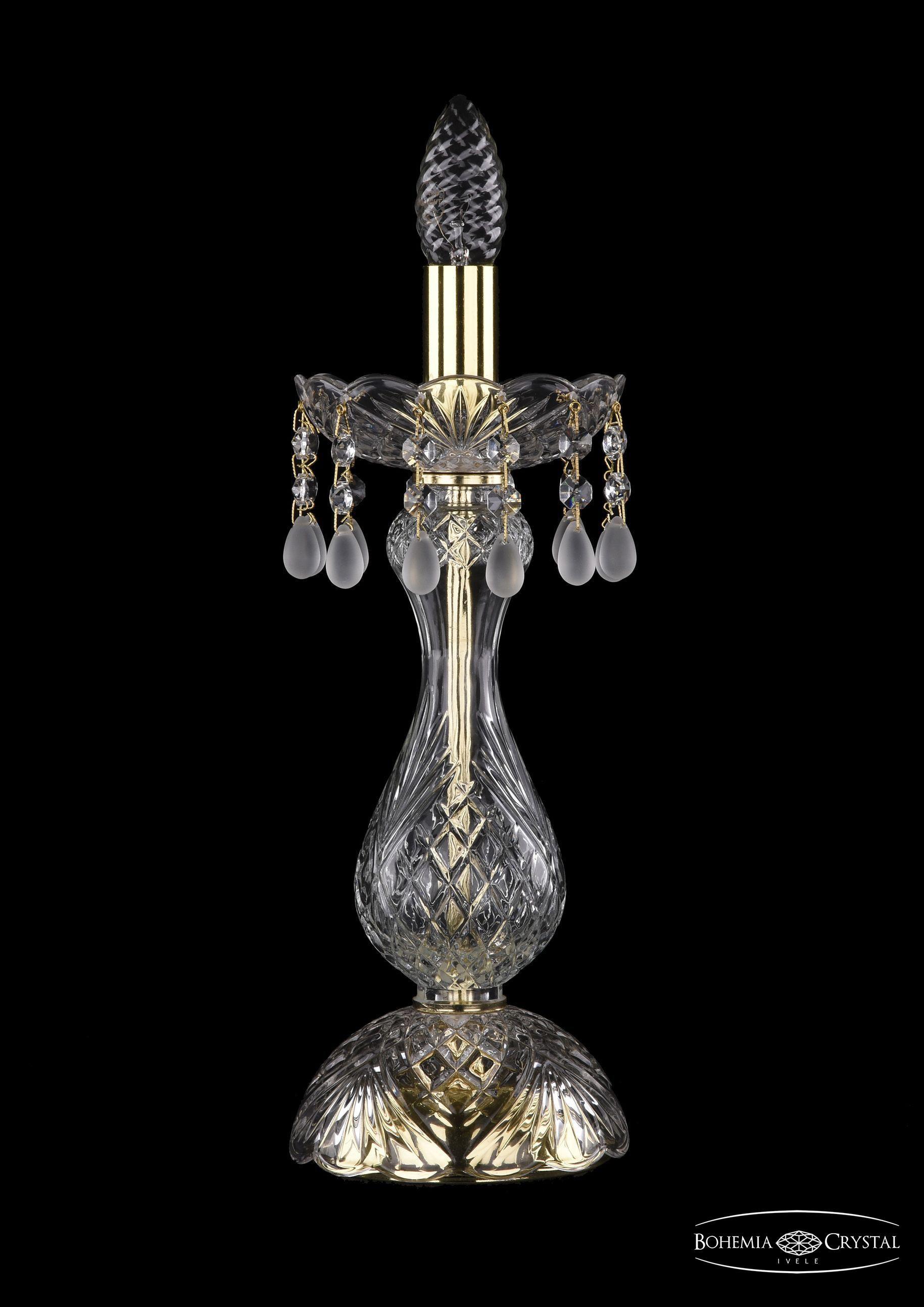 

Подвесная люстра Bohemia Ivele Crystal 1410L/1-35/G/V0300, Настольная лампа Bohemia Ivele Crystal 1410L/1-35/G/V0300