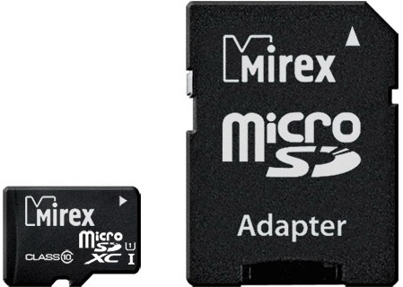 

Карта памяти Mirex microSDXC UHS-I (Class 10) 128GB + адаптер [13613-AD10S128], Карта памяти Mirex microSDXC UHS-I (Class 10) 128GB + адаптер (13613-AD10S128)