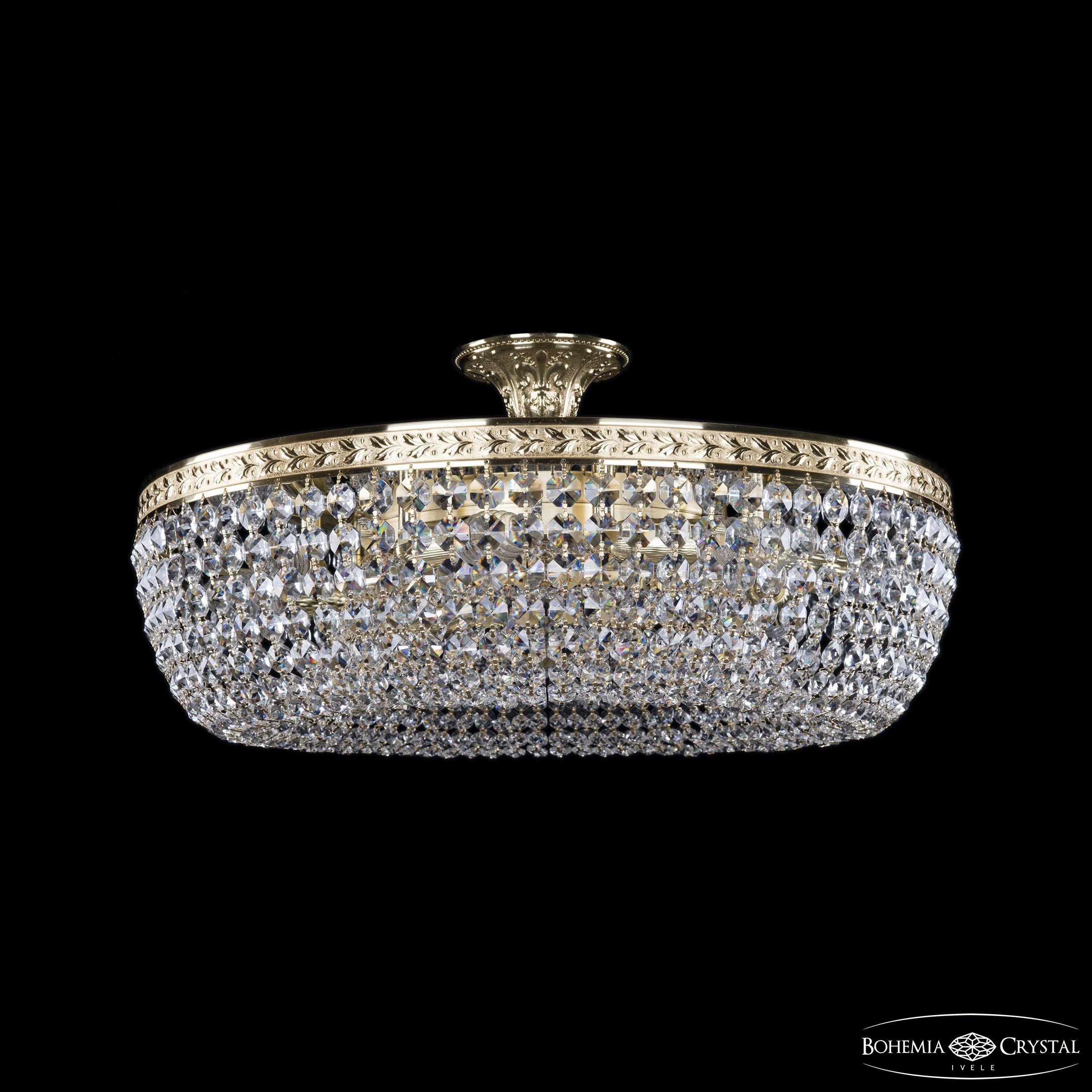 

Люстра на штанге Bohemia Ivele Crystal 19031/55IV G