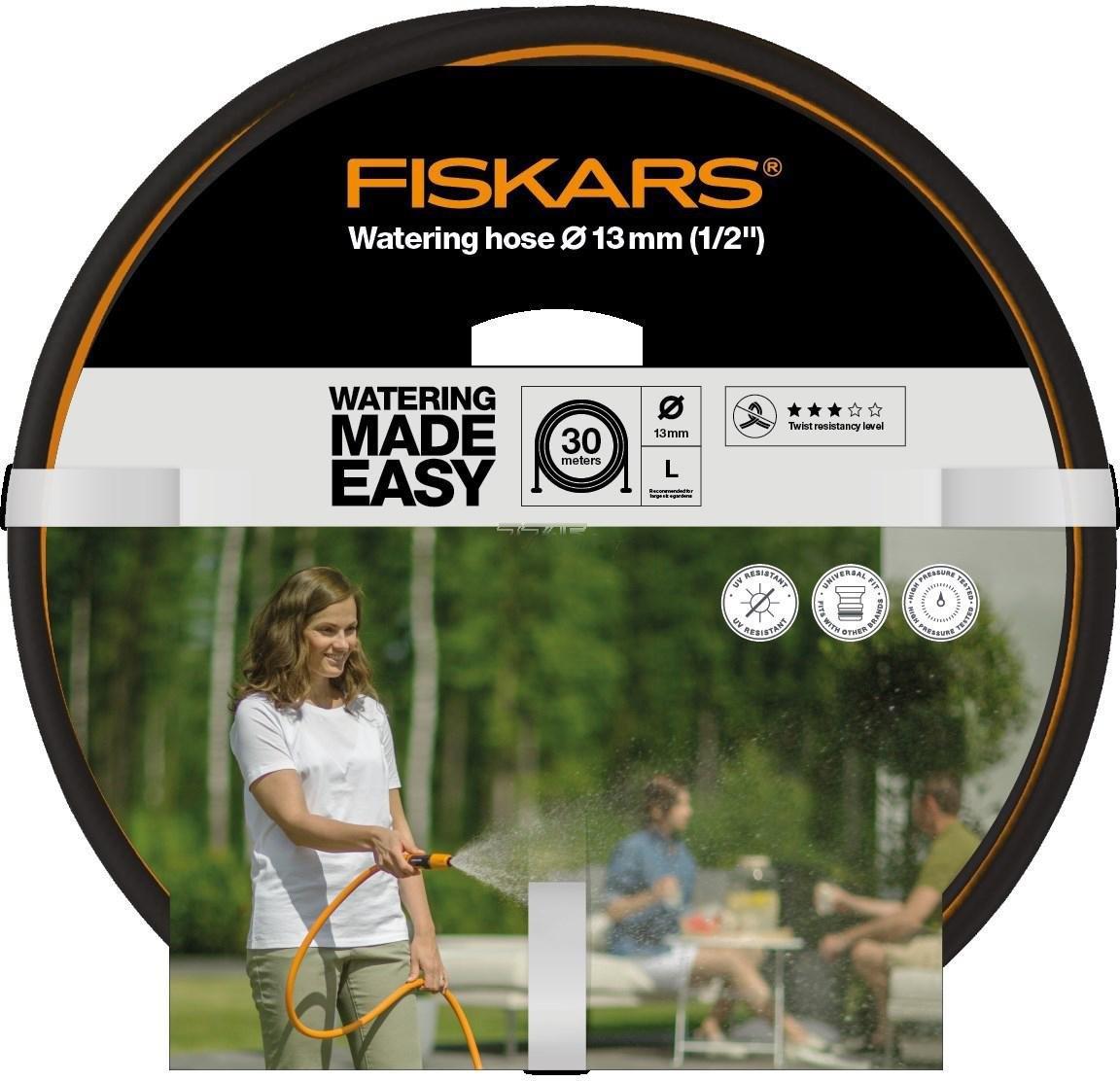 

Поливочный шланг Fiskars 1/2 30м Q3 [1023646], 1/2" 30м Q3