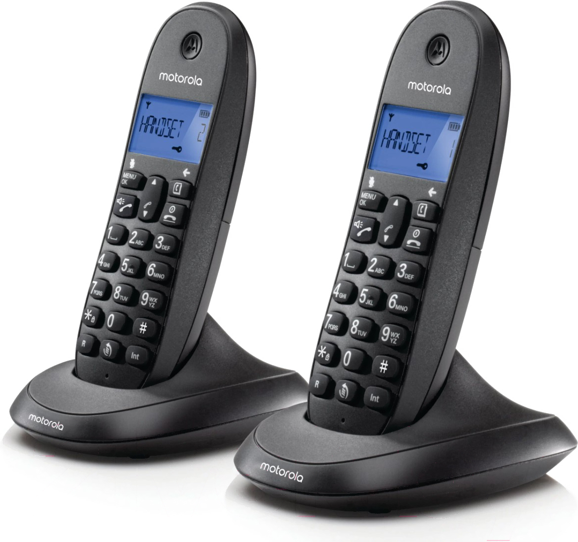 

Радиотелефон Motorola C1002LB+ черный (107C1002LB+)