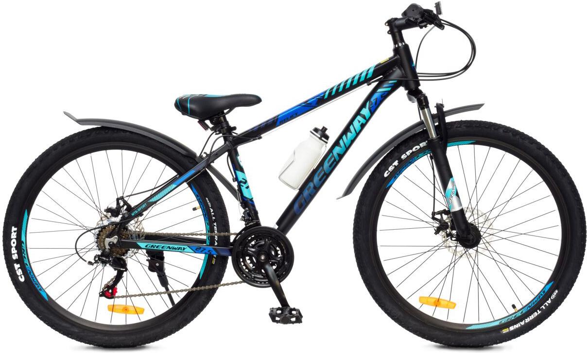 

Велосипед Greenway RELICT 29'' рама 15,5 дюймов черный/синий, RELICT 29'' р.15,5