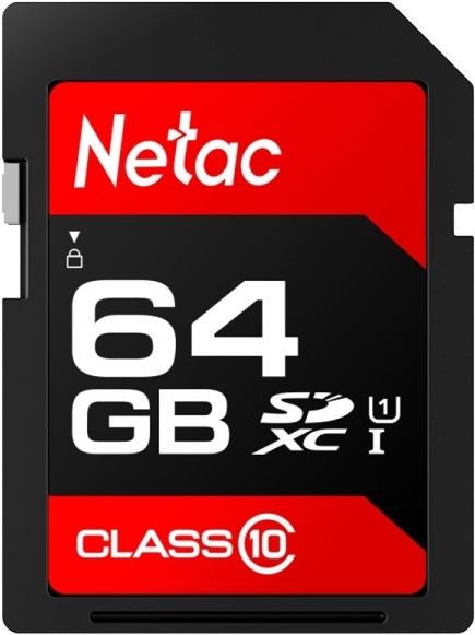 

Карта памяти Netac P600 Standard SD 64GB [NT02P600STN-064G-R], Карта памяти Netac P600 Standard SD 64GB NT02P600STN-064G-R