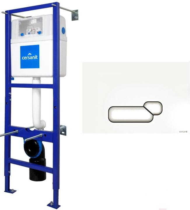 

Инсталляция для унитаза Cersanit Leon New S-IN-MZ-LEON_NEW + P-BU-ACT/Whg/Gl
