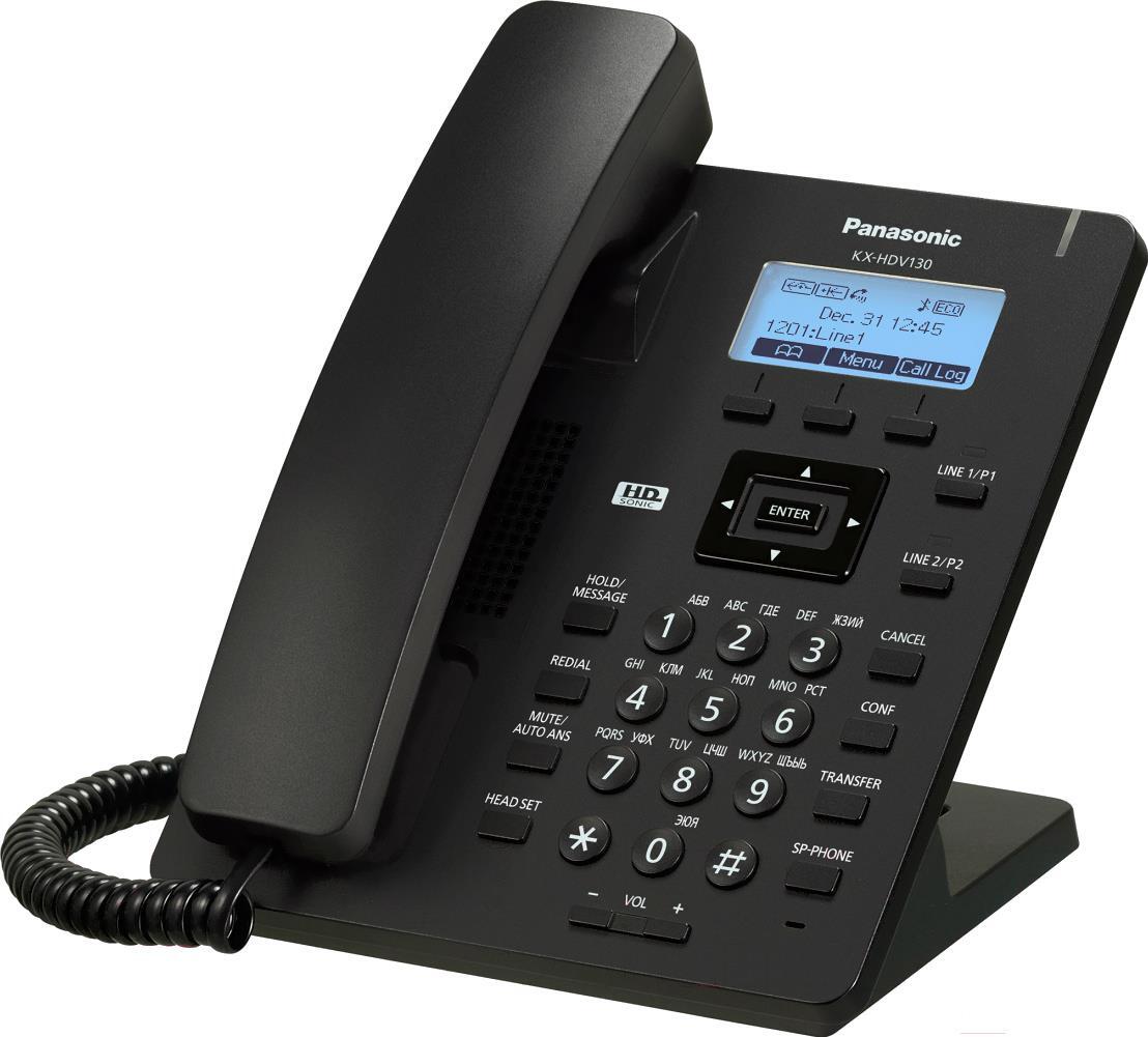 

Проводной телефон Panasonic KX-HDV100 Black