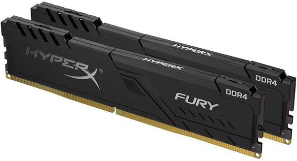 

Оперативная память Kingston HyperX Fury DDR 4 DIMM 32Gb PC21300 Black [HX426C16FB3K2/32], HyperX Fury DDR 4 DIMM 32Gb PC21300