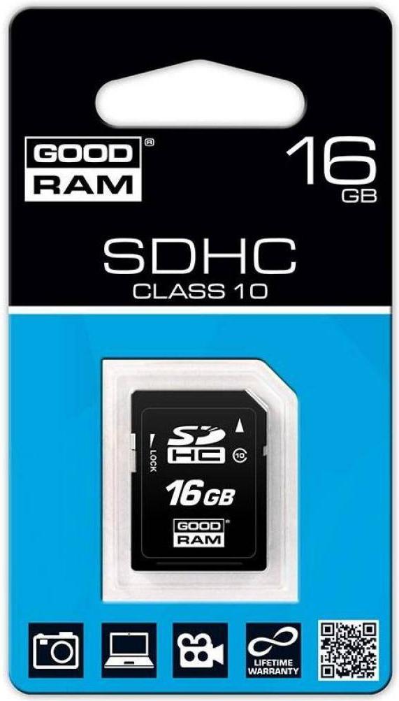 

Карта памяти GOODRAM SDHC (Class 10) 16GB (SDC16GHC10GRR10), SDHC (Class 10) 16GB