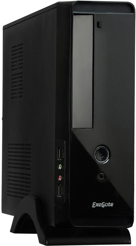 

Корпус для компьютера ExeGate MI-209 Mini-ITX 300W Black [EX268698RUS], Корпус для компьютера ExeGate MI-209 Mini-ITX 300W EX268698RUS Black