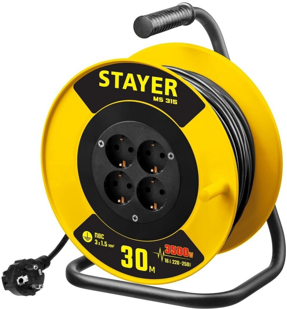 

Удлинитель Stayer MS 315 30 м [55078-30], Удлинитель Stayer MS 315 30 м 55078-30