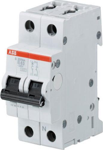 

Выключатель ABB S 202 2P С 3А 6кА 2M [2CDS252001R0034], S 202 2P С 3А 6кА 2M