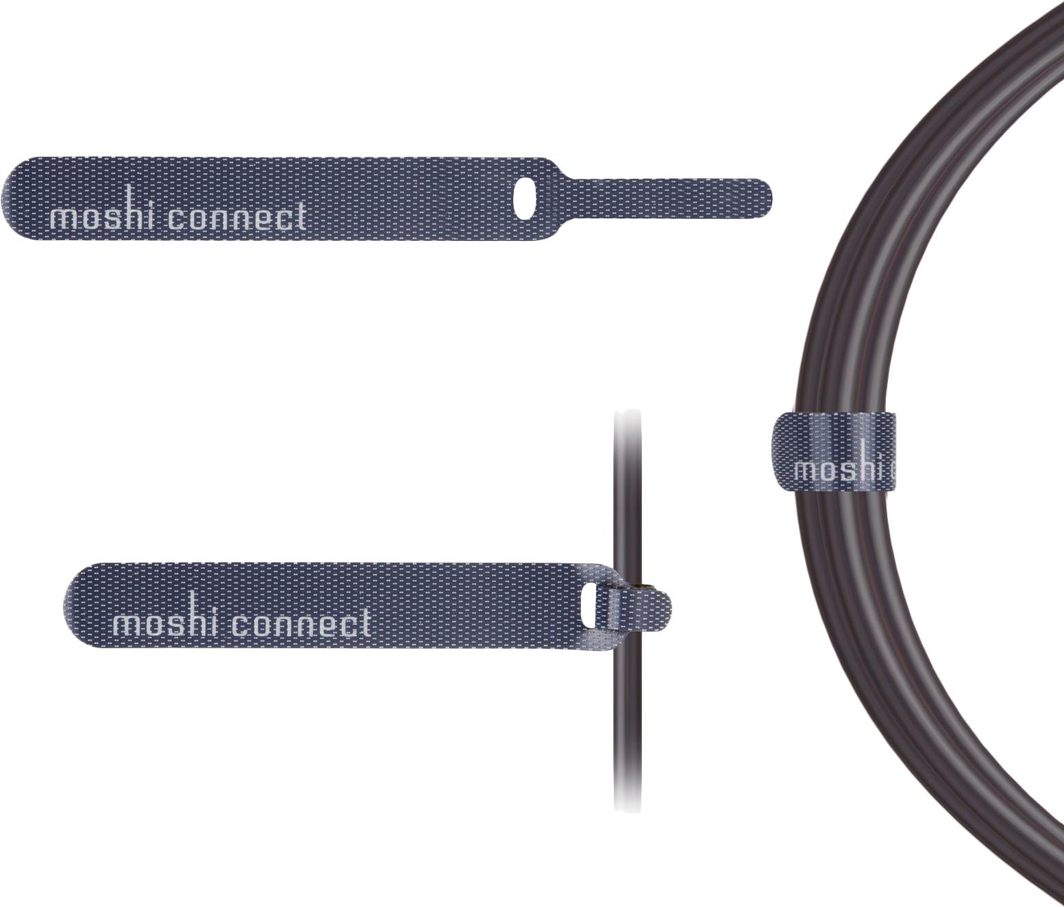 

Кабель для компьютера Moshi USB-А с Lightning черный [99MO023046], USB-А с Lightning
