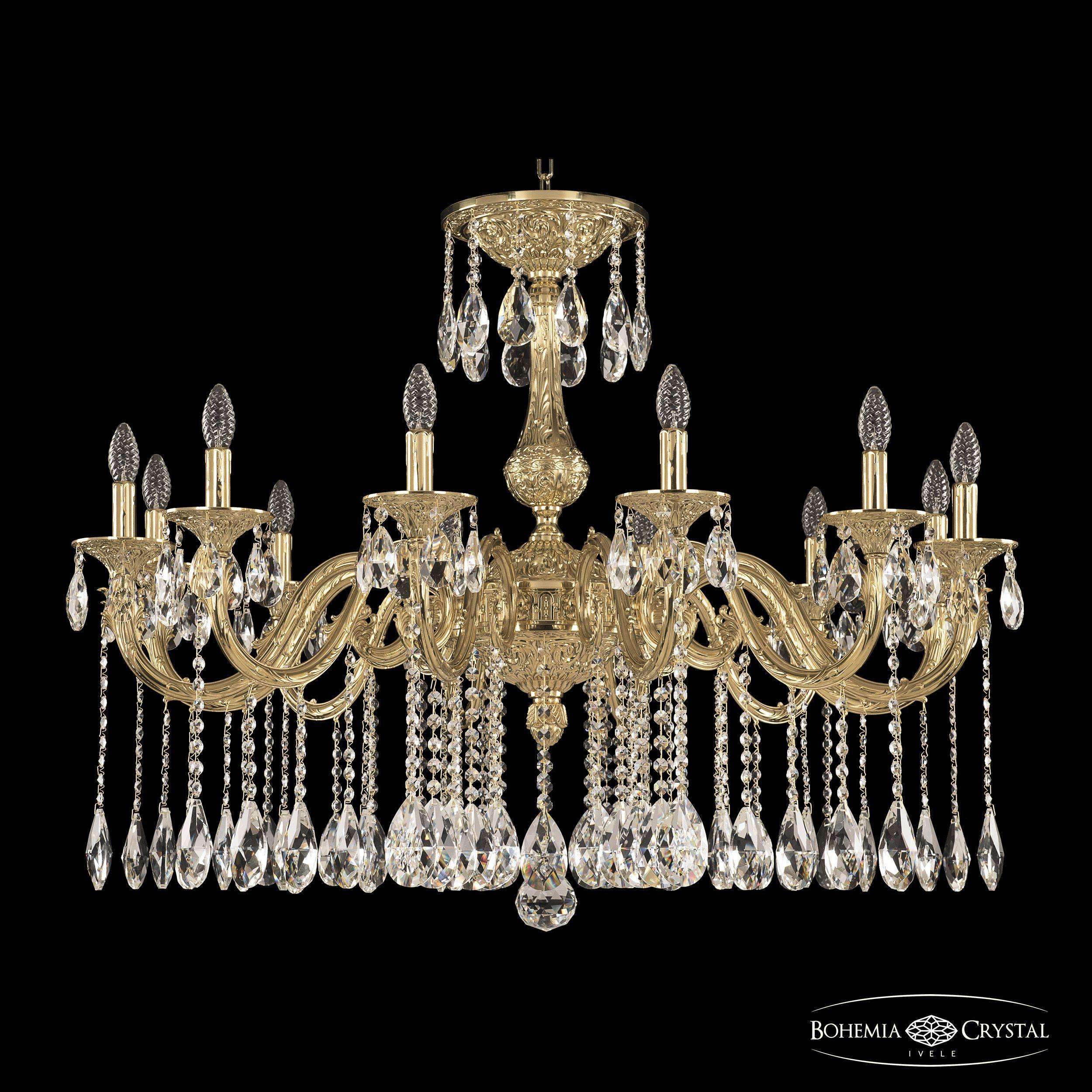 

Подвесная люстра Bohemia Ivele Crystal 71101/12/360 A G