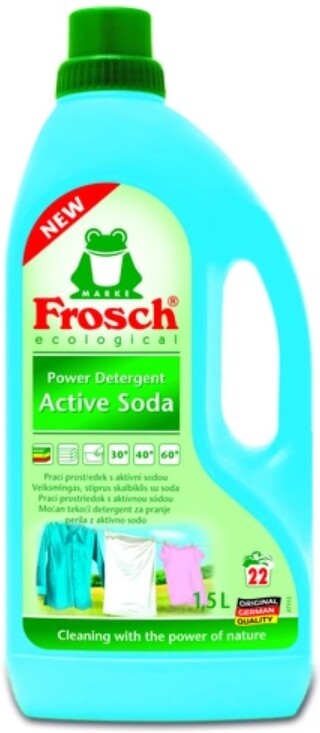 

Гель для стирки Frosch универсальный Сода 1500мл [713645], Гель для стирки Frosch универсальный Сода 1500мл 713645