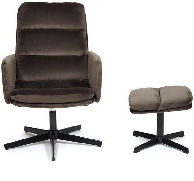 

Офисное кресло TetChair ALFRED с банкеткой mod. DM7574-1 ткань 37 коричневый, ALFRED с банкеткой mod. DM7574-1 ткань 37