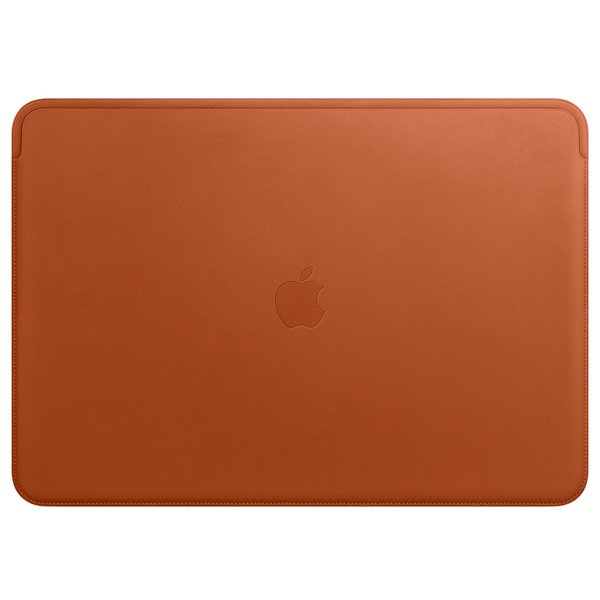 

Кейс для MacBook Apple 15" Macbook Pro Leather Saddle Brown [MRQV2ZM/A], Leather Sleeve for 15-inch MacBook Pro