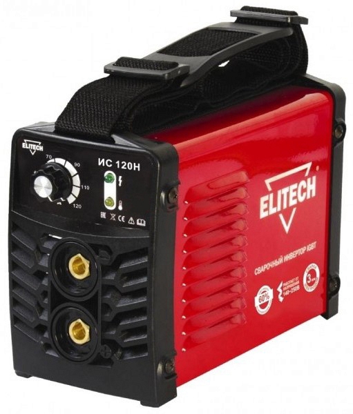 

Сварочный инвертор ELITECH ИС 120Н, ИС 120Н