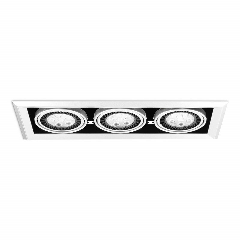 

Встраиваемый точечный светильник Cosmo Встраиваемый потолочный светильник Grille Lamp 3 [12910], Встраиваемый потолочный светильник Grille Lamp 3