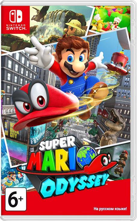 

Игра для приставки Nintendo NS Super Mario Odyssey RU (45496420901)