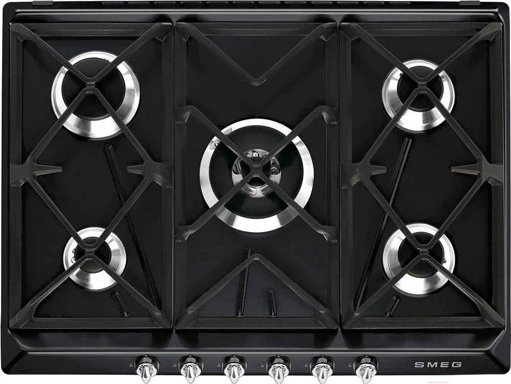 

Варочная панель Smeg SR975NGH, Варочная панель Smeg SR975NGH Black