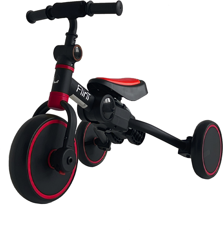 

Велосипед-беговел Bubago Flint BG-F-1 Black/Red