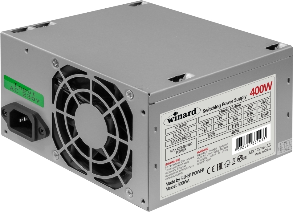 

Блок питания Winard 400WA