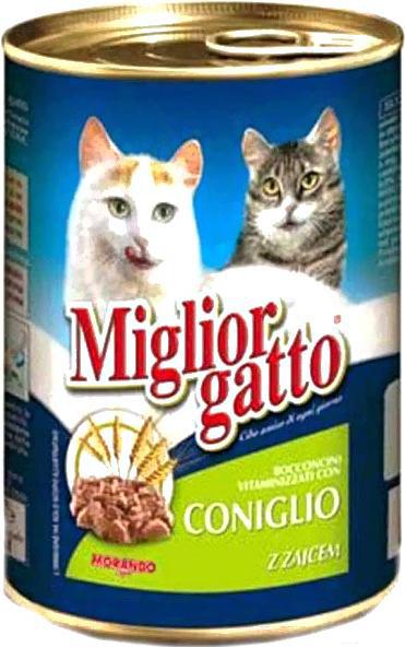 

Корм для кошек Miglior Gatto Classic Rabbit 405г, Gatto Classic Rabbit 405г
