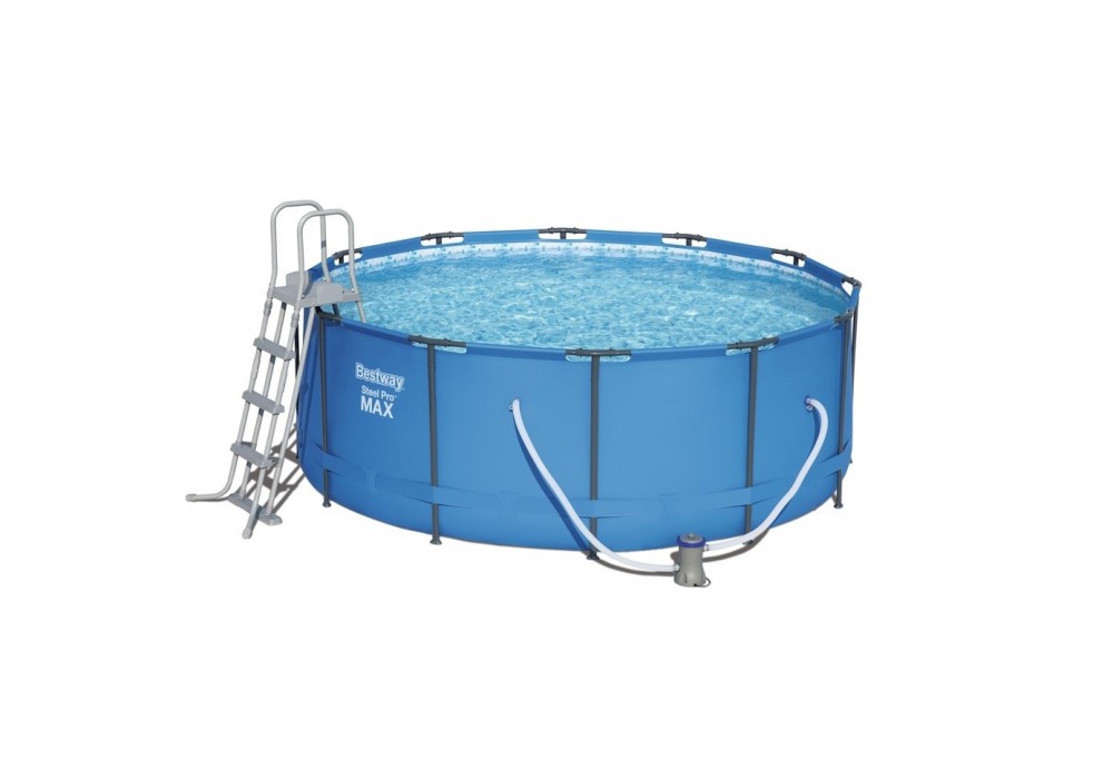 

Каркасный бассейн Bestway Steel Pro 13898 366х122, Steel Pro 366х122см с фильтром,насосом и лестницей