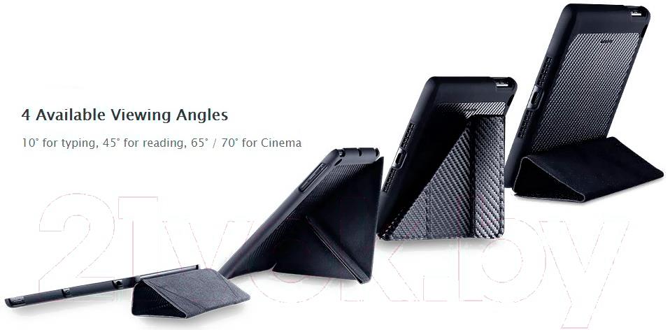 

Чехол для планшета Cooler Master Yen Folio for iPad mini серебристый [C-IPMF-CTYF-SS], Yen Folio for iPad mini