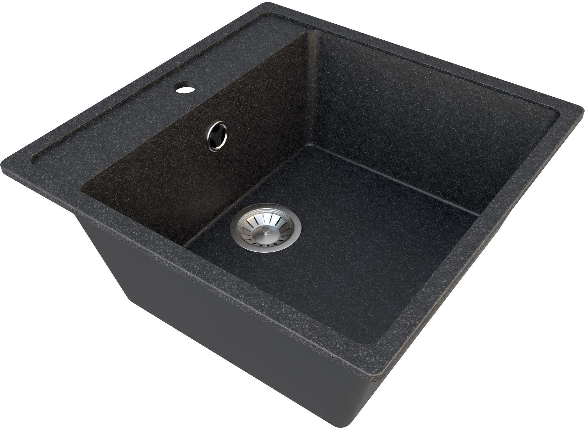 

Кухонная мойка Гамма Гранит Granite-09 черный