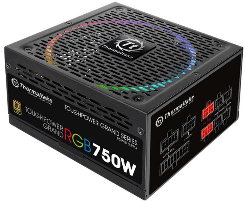 

Блок питания Thermaltake ATX 750W Toughpower [PS-TPG-0750FPCGEU-S], Блок питания Thermaltake Toughpower Grand RGB 750W Gold RGB Sync (PS-TPG-0750FPCGEU-S)