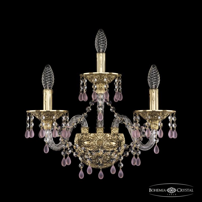 

Бра Bohemia Ivele Crystal 16110B/2+1/165/XL G V7010, 16110B/2+1/165/XL G V7010